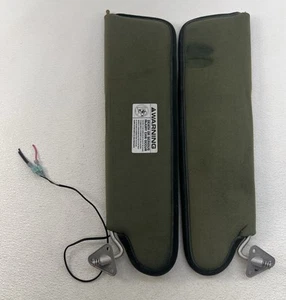 81-97 Dodge Ram Van 1500 2500 Driver & Passenger Side Sun Visor Set OEM Green - Picture 1 of 13