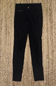 LULULEMON BLACK CITY SLEEK SKINNY 7/8 ANKLEPANTS! 2 $148 - Picture 1 of 4