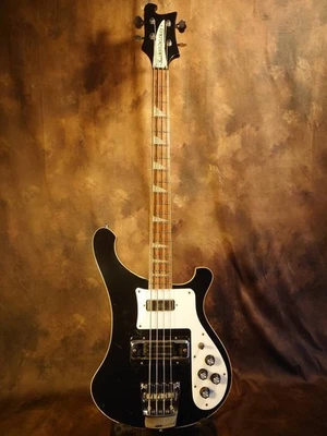Electric Bass Guitar Rickenbacker 4003 Black USA 1995 Restored PLEASE READ - image 1 of 4