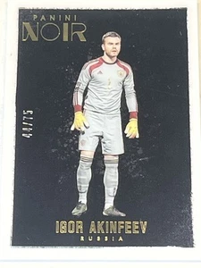 2016-17 Panini Noir Igor Akinfeev Colour /75 Russia #74 - Bild 1 von 6