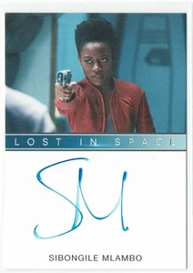 Lost in Space Season 1 Auto Autograph Card Sibongile Mlambo as Angela Goddard - Picture 1 of 6
