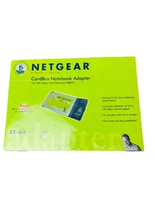 NETGEAR FA511 CardBus Notebook Adapter !New - Picture 1 of 6