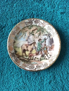 Vintage Midwinter England Staffordshire Small Collector Plate - Picture 1 of 2