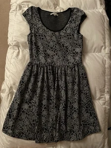 Ladies Glamorous Black/White Dress Size XS - Picture 1 of 7