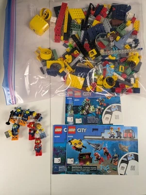 Lego City: 2 juegos: submarino de exploración oceánica y base de exploración oceánica Foto 1 de 4