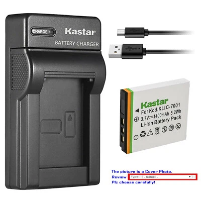 Cargador delgado de batería Kastar para Benq D-Li213 y Benq DC E1220 DC E1220T L1050 Foto 1 de 4