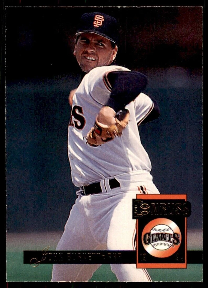 1994 Donruss John Burkett Baseball Cards #13 - Image 1 of 2