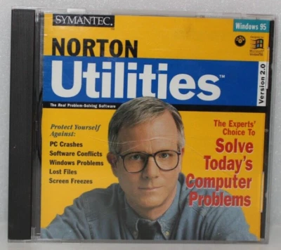 SYMANTEC NORTON UTILITIES VERSION 2.0 WINDOWS 95 VINTAGE SOFTWARE - Image 1 of 4