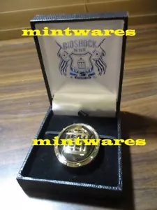 BioShock Infinite Cage Cameo Brooch Choker Cosplay Display Pendant Official NEW - Picture 1 of 3