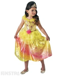 Hermoso Disfraz | Disfraz de Princesa Disney | Disfraz de La Bella y la Bestia de Disney - Imagen 1 de 3