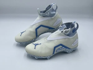 Nike Air Jordan Alpha Menace Pro 3 UNC PE Football Cleats DH3365-105 Size 13 W - Picture 1 of 5