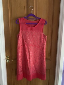 Gorgeous red Marc Jacobs sixties 60s style dress size XS 8 10 Lined - Picture 1 of 5