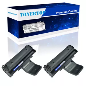 2PK Black Toner Cartridge Fits for Samsung ML-1615 ML-1620 ML-2570 SCX-4521 4321 - Picture 1 of 20
