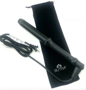 Sutra Beauty 32mm/1.25 inch Ceramic Ionic Clipless Curling Iron Color Black, New - Picture 1 of 4
