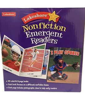 Lakeshore Non fiction Emergent Readers Box of 20 8-page books