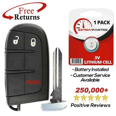 For 2015 2016 2017 2018 Dodge Journey Keyless Entry Smart Remote Car Key Fob Foto 1 de 4