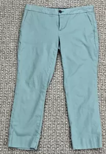 Banana Republic Women 32/6P Hampton Fit Straight Leg Teal Jeans - Picture 1 of 9