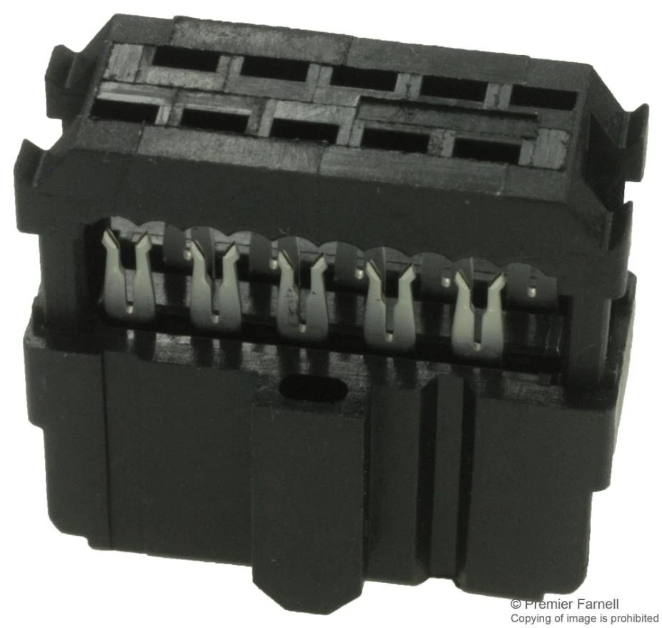 AMP - TE CONNECTIVITY - Socket, IDC, 1.27mm, Novolatch, 10 Way - Image 1 of 1