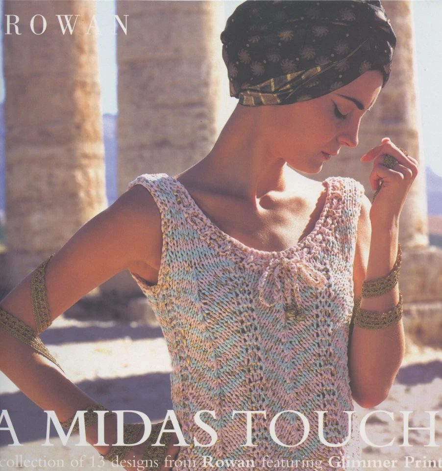 Midas Touch - Rowan Knitting Pattern Book - 13 Designs Glimmer Print - Image 1 of 4