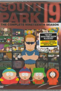 SOUTH PARK SEASON 19 (DVD, 2015, 3-Disc Set, Slim-Line Packaging) NEW - Picture 1 of 1