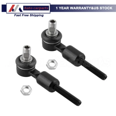 Both (2) Front Outer Tie Rod Ends for AUDI A4 QUATTRO 1996 - 2009 A6 1998 - 2009 - Image 1 of 4
