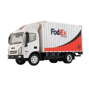 1:18 Remote Controlled express delivery transport car Small Cargo Truck RC Car - Picture 1 of 14