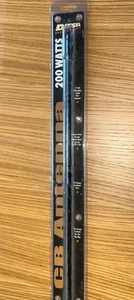 Diesel Electronics 3 stopy antena z włókna szklanego 200 Watt CB Radio, czarna 360-64320 - Zdjęcie 1 z 11