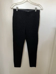Ann Taylor Neu mit Etikett The Side Zip Legging in Samt Leopardenmuster Tiermotiv - Small - Bild 1 von 9