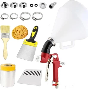 4/6/8mm Nozzles Drywall Texture Sprayer Set 1.58 Gallon (6L) Ceiling Wall Room - Picture 1 of 7