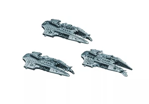 Tabun-Klasse Lanzen-Fregatten (3x) | Battlefleet Colossus | Grimdark Future - Picture 1 of 3