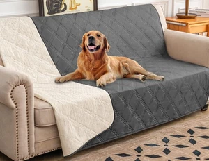 Waterproof Dog Bed Cover Pet Blanket with Anti-Slip Back for Furniture Bed Co... - Picture 1 of 9