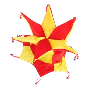 Carnival Hat Man Miss Halloween Costume Fancy Dress Hats Clown Prop - Picture 1 of 12