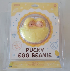 Auténtico POP MART - Estuche para auriculares Pucky Egg Beanie Series - Vendedor de EE. UU. - Imagen 1 de 2