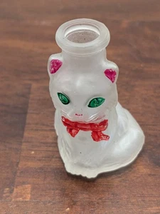 Glas Weihnachtsbeleuchtung Abdeckung - Katze - 2 5/8" - Bild 1 von 2