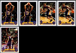 Topps 1st Edition Los Angeles Lakers (5) Card Lot - THE ULTIMATE COLLECTOR'S ... - Picture 1 of 2