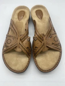 Clark Artisan Collection Sandalen Größe 9m braun Leder - Bild 1 von 17