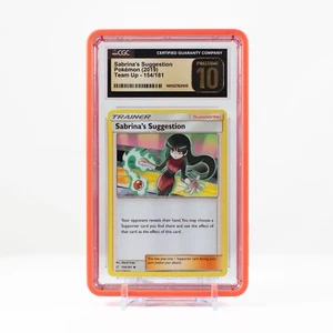 Pokémon Sabrina's Suggestion #154 Team Up - CGC 10 PRISTINE - POP 1 - Bild 1 von 4