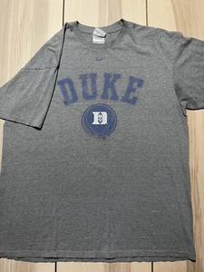 Vintage Nike Duke Blue Devils Basketball Center Swoosh Shirt Bin 1 - Bild 1 von 6