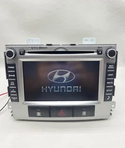10-12 Hyundai Santa Fe Radio Navigation CD Satellite Radio Player 965600W030BS - Picture 1 of 24
