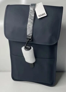 RAINS Backpack 12200 RRP £79 / 80€ /US 110 Blue Navy - Picture 1 of 10