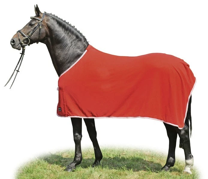 Decke Pferdedecke Abschwitzdecke  Alaska rot 75 bis 155 HKM 3811 Neu - Bild 1 von 1