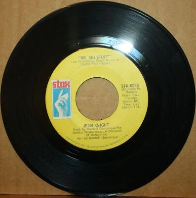 JEAN KNIGHT *Mr. Big Stuff* WHY I KEEP LIVING MEMORIES N.O. Soul 45 on STAX 0088 Foto 1 de 2