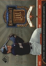 2006 SP Legendary Cuts Baseball Chronology Gold #PM Paul Molitor /550 - NM-MT