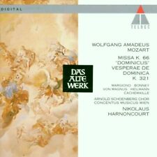 Wolfgang Amadeus Mo Missa K 66;Dominicus Vesperae De Dominica K (CD) (UK IMPORT)
