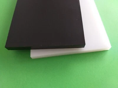 PE - HD Platte - 495 x 95 x 2 mm Farbe wählbar Natur oder Schwarz