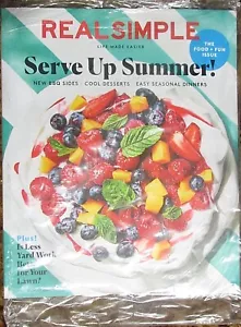 Real Simple Magazine July/August 2022 Issue Summer Food & Fun Issue NEW WRAPPED - Imagen 1 de 1
