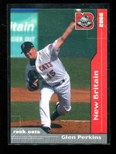 T8853 - 2006 New Britain Rock Cats Grandstand #12 Glen Perkins Twins NM-MT