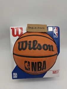 Wilson NBA DRV Outdoor Basketball - Size 7 - Orange Great Grip and Feel - Picture 1 of 10
