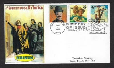 1998 Boy Scouts Celebrate Century # 3183j FDC S&T Cachets #'d - Image 1 of 2
