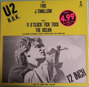 MINT U2 11 O'Clock Tick Tock German issue 12'' vinyl Lp 1981 Bono Edge rare rock - Picture 1 of 3